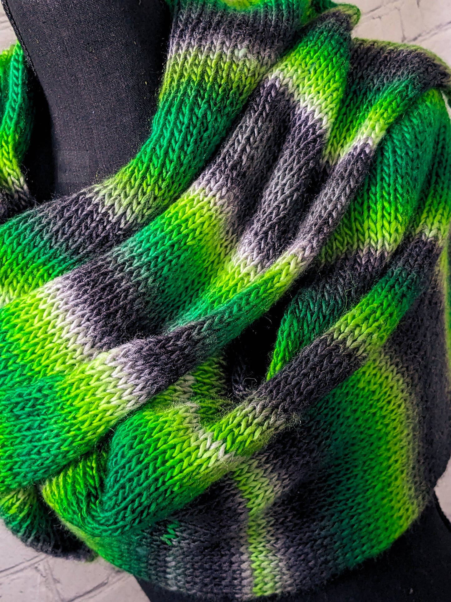Evergreen Blanket Scarf (wool)