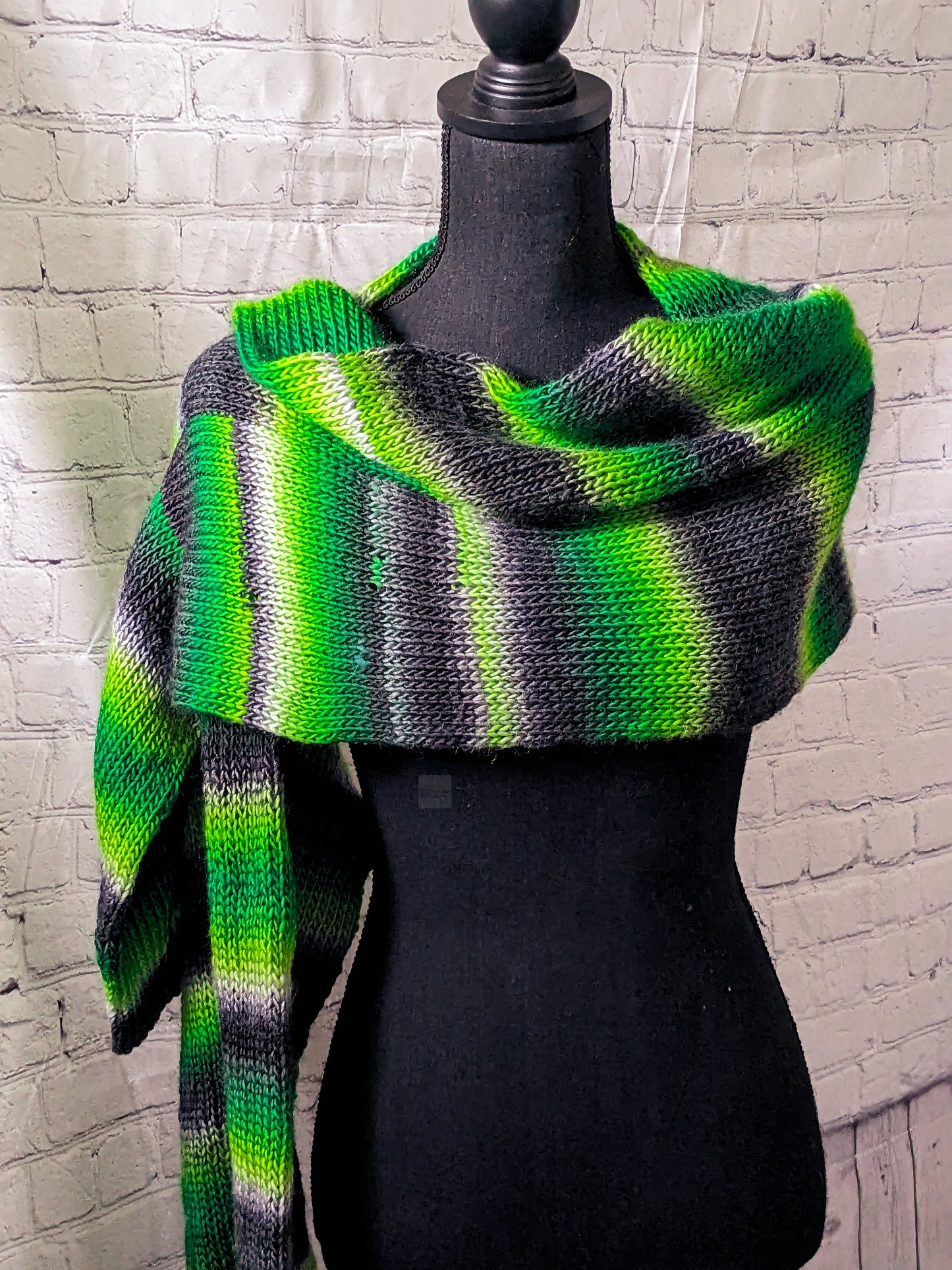 Evergreen Blanket Scarf (wool)
