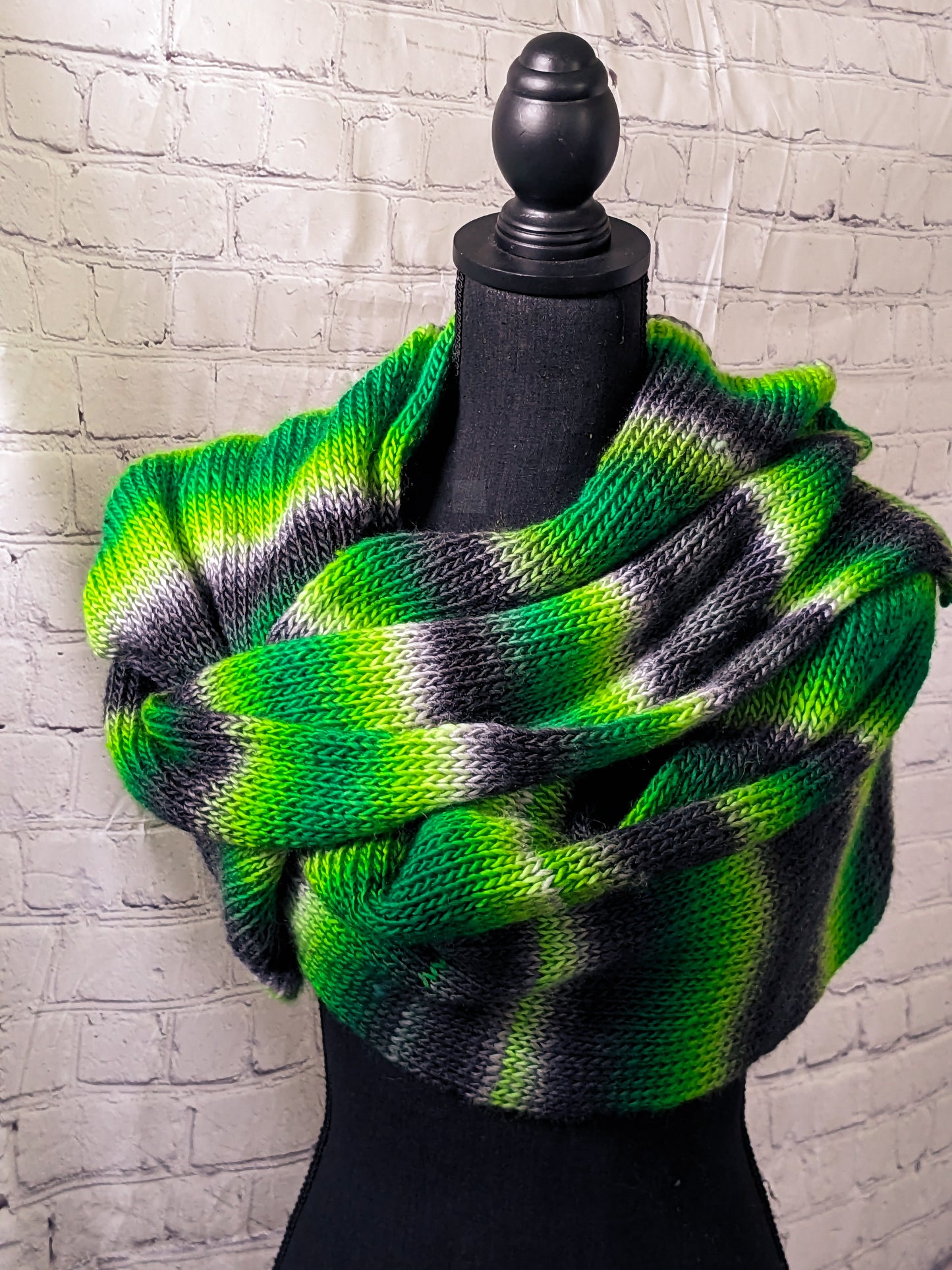 Evergreen Blanket Scarf (wool)