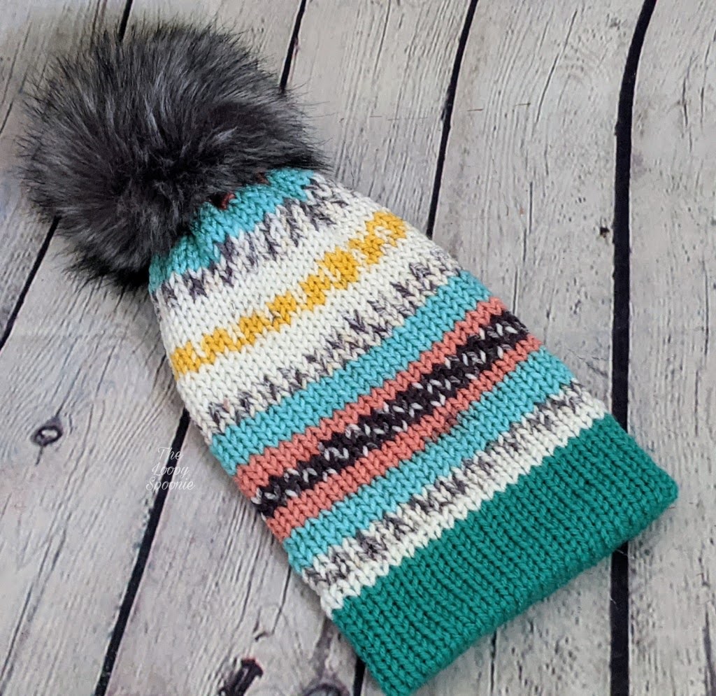 Canyon Party Knit Hat & Scarf Set