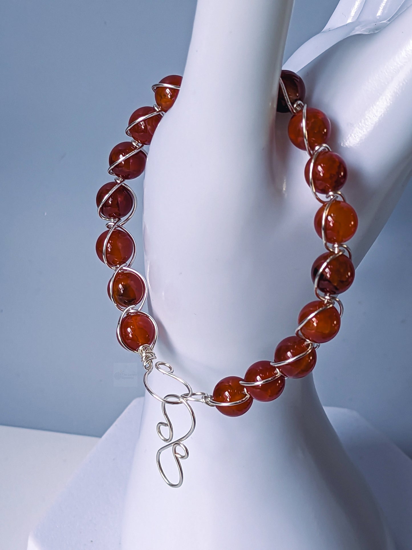 Dragons Vein Agate Bracelet