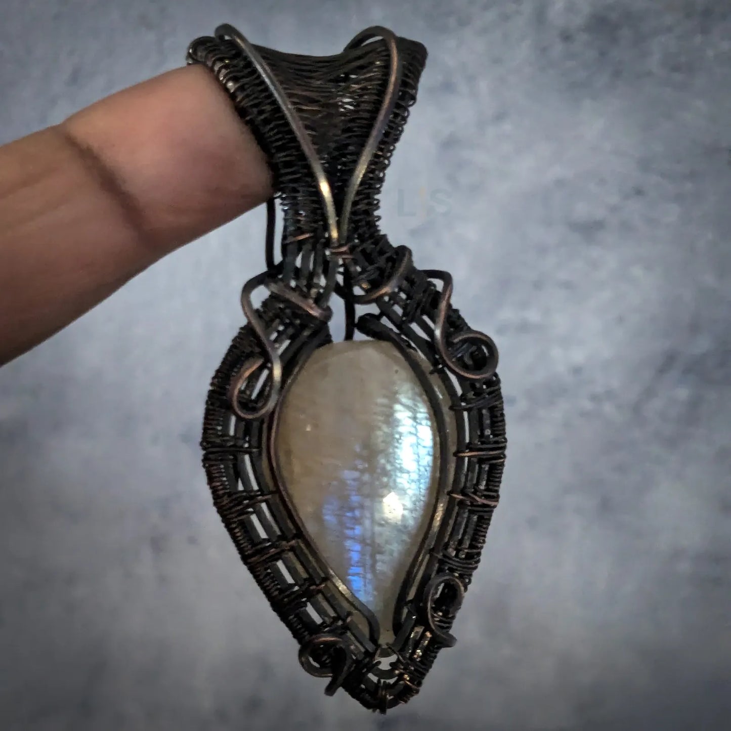 Moonstone Teardrop Pendant