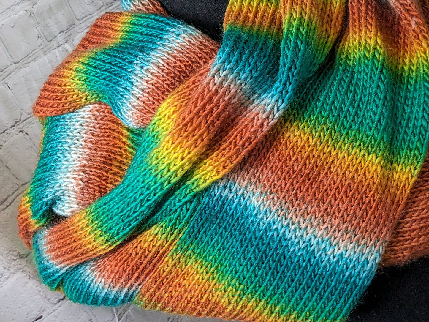 Seaglass Blanket Scarf (wool)