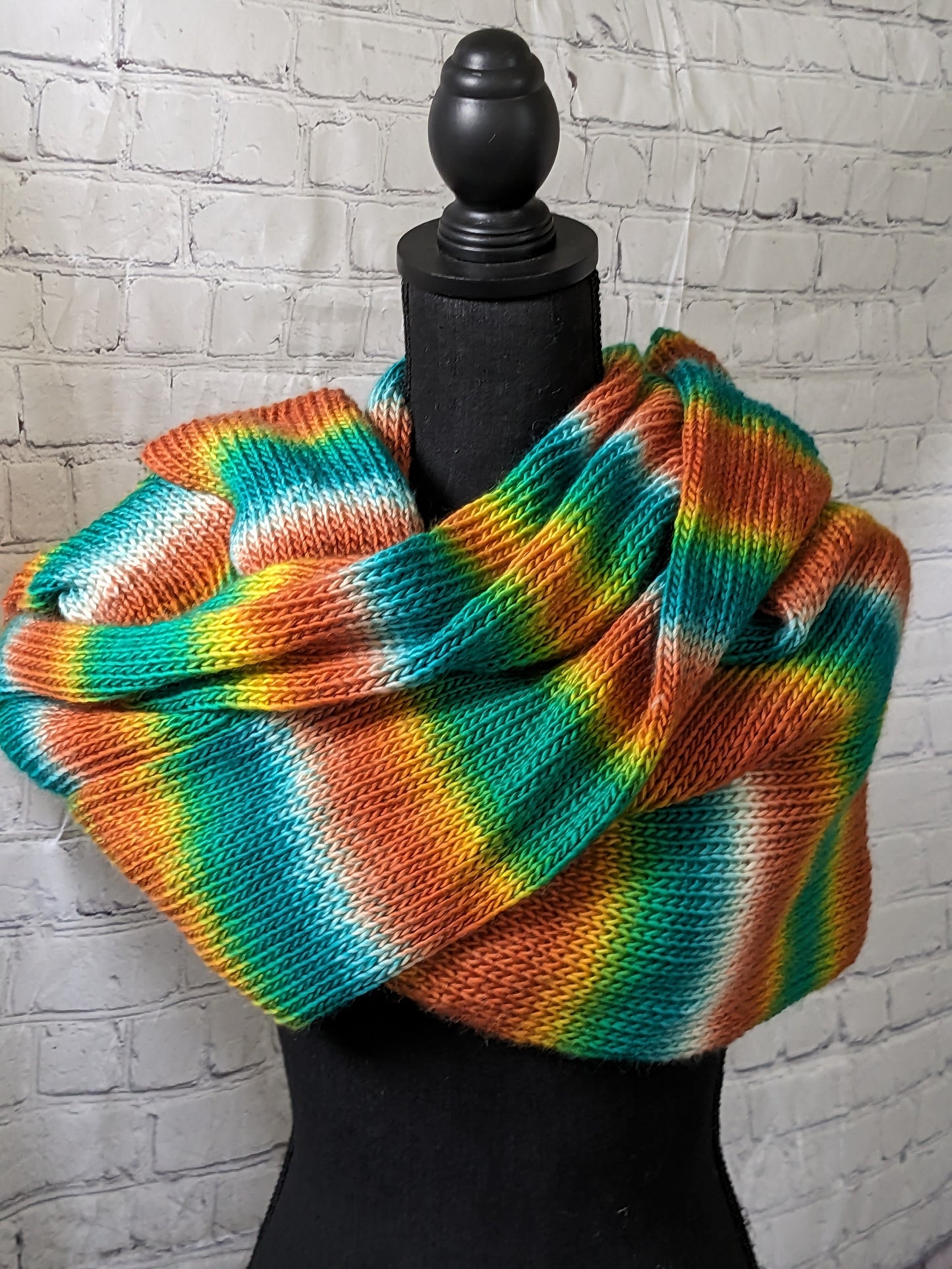 Seaglass Blanket Scarf (wool)
