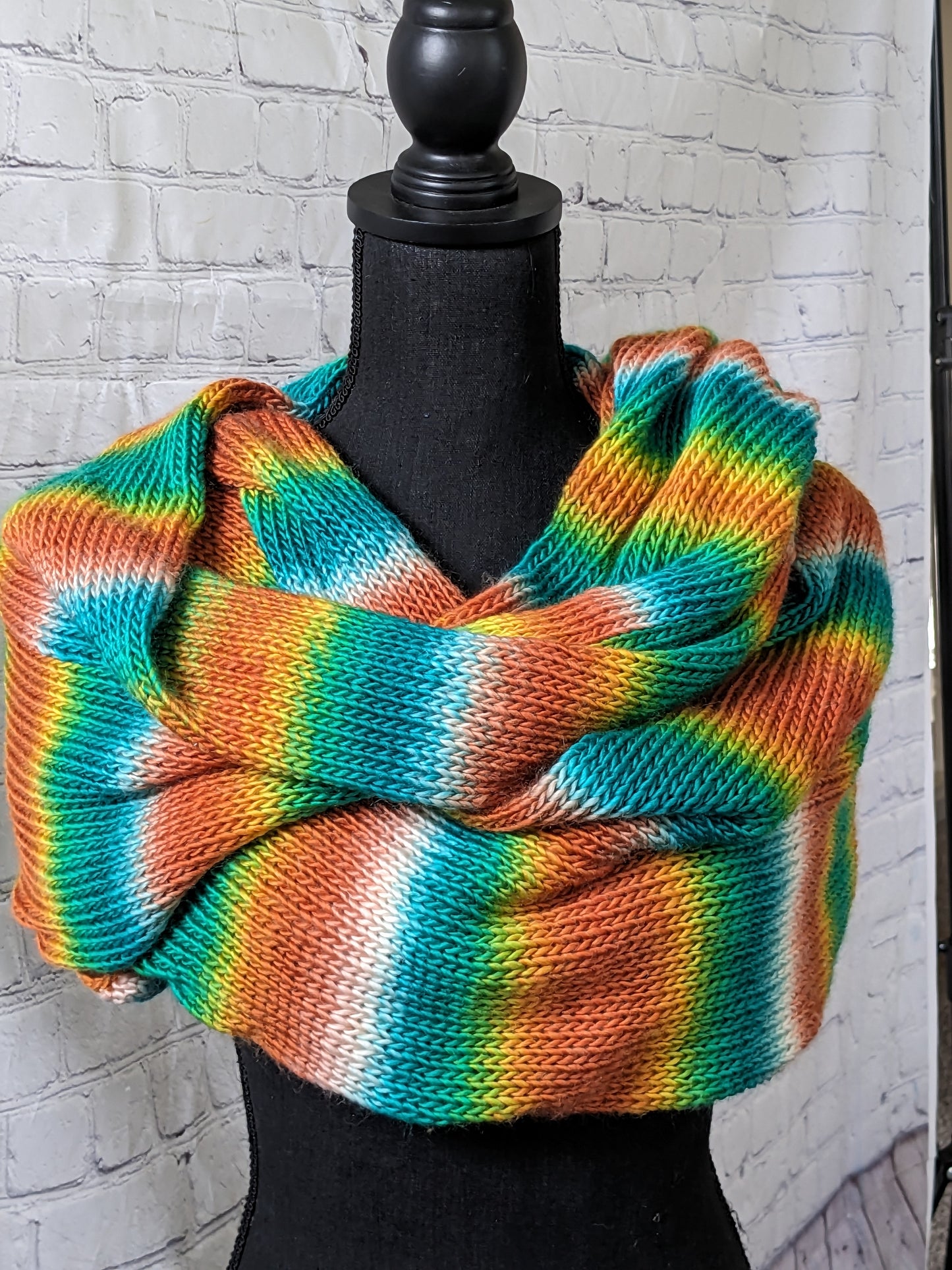 Seaglass Blanket Scarf (wool)