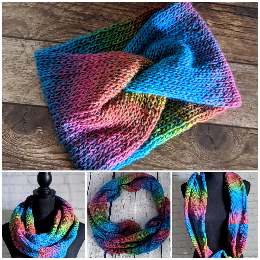 Technicolor Knit Set
