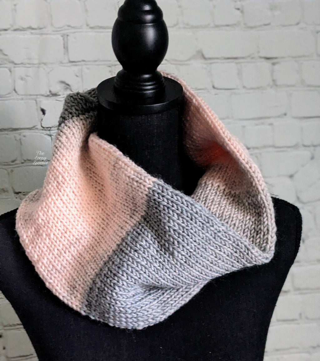 Pink & Silvermist Winter Knit Set- Wool Blend