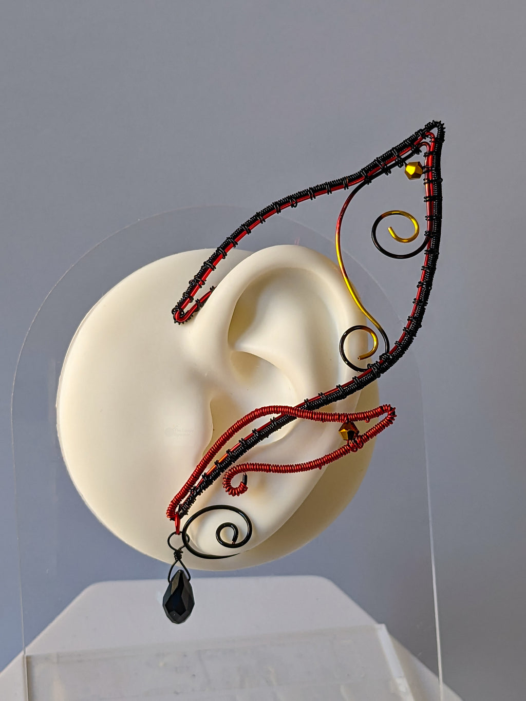 Dark Fae Elven Ear Cuffs