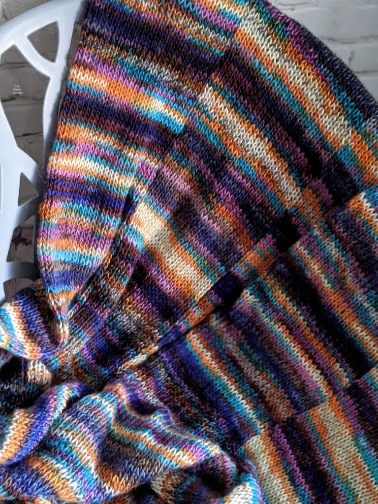 Blue Ridge Knit Shawl (wool)