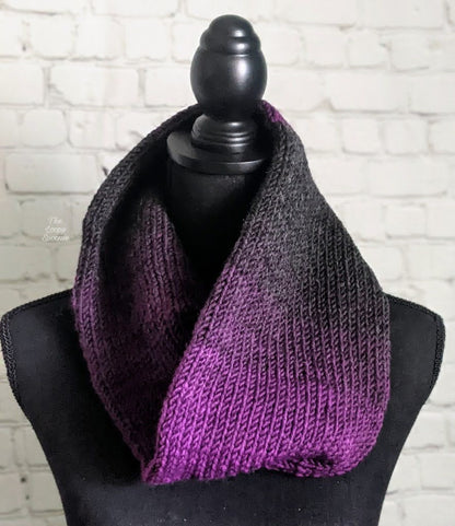 Purple Royals Winter Knit Set- Wool Blend