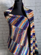 Blue Ridge Knit Shawl (wool)