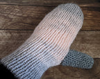 Pink & Silvermist Winter Knit Set- Wool Blend