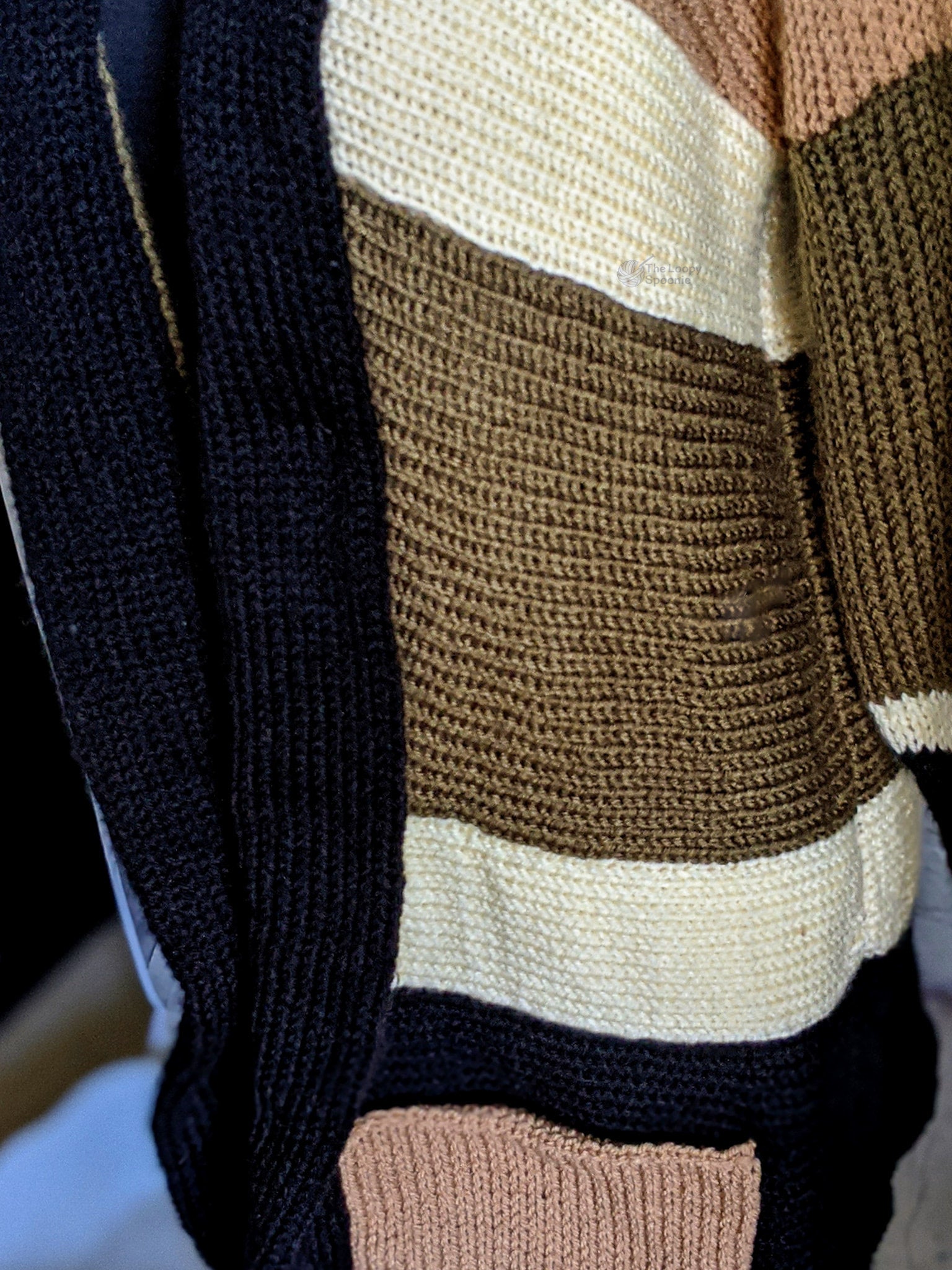 Comfy Cardigan Knitting Machine Pattern