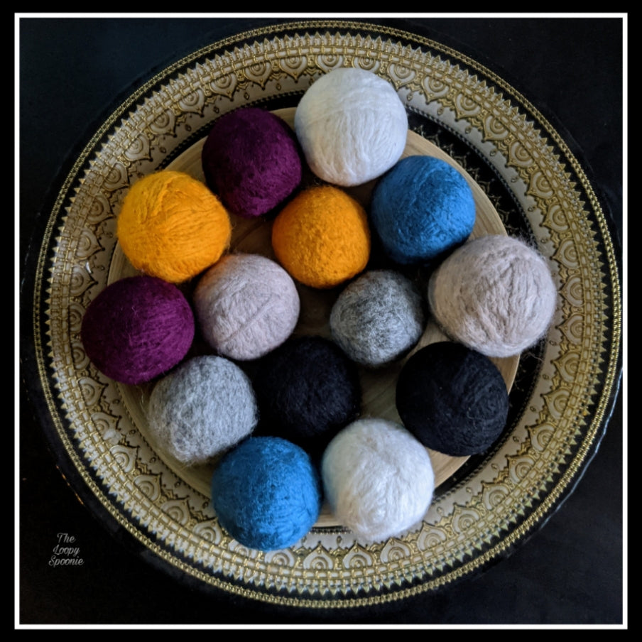Wool Dryer Balls- 3 pack