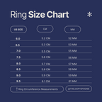 Riah Blue Cubic Zirconia Solitaire Ring