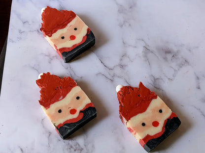 Santa Claus Christmas Soap (Fragrance Free)